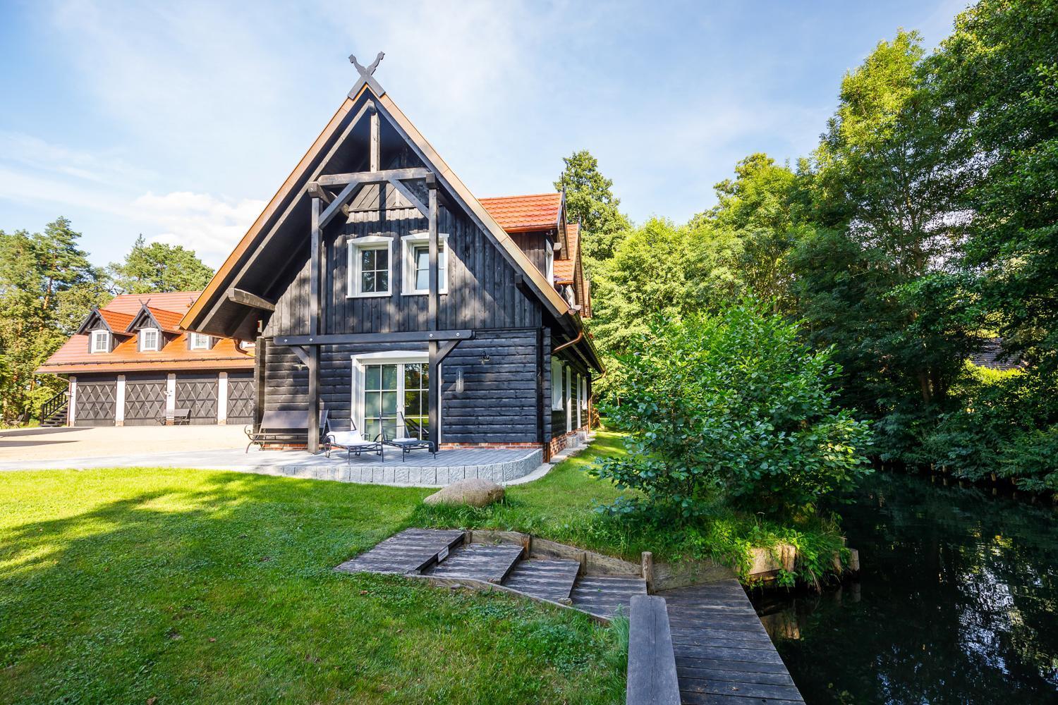 Spreewald Chalet Wohnung Burg  Esterno foto
